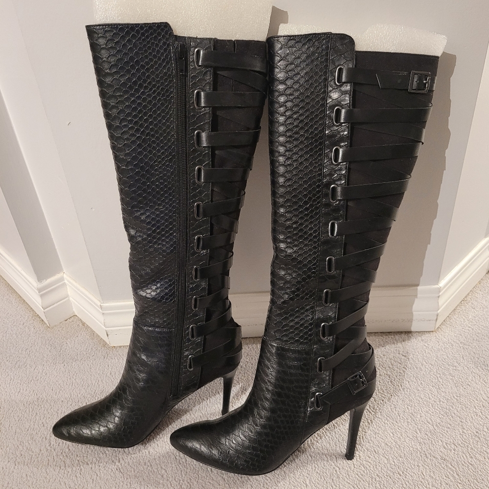 ✨️NWT✨️ Carlos Santana Women's Wilbury Stiletto Knee High Boots - 6.5